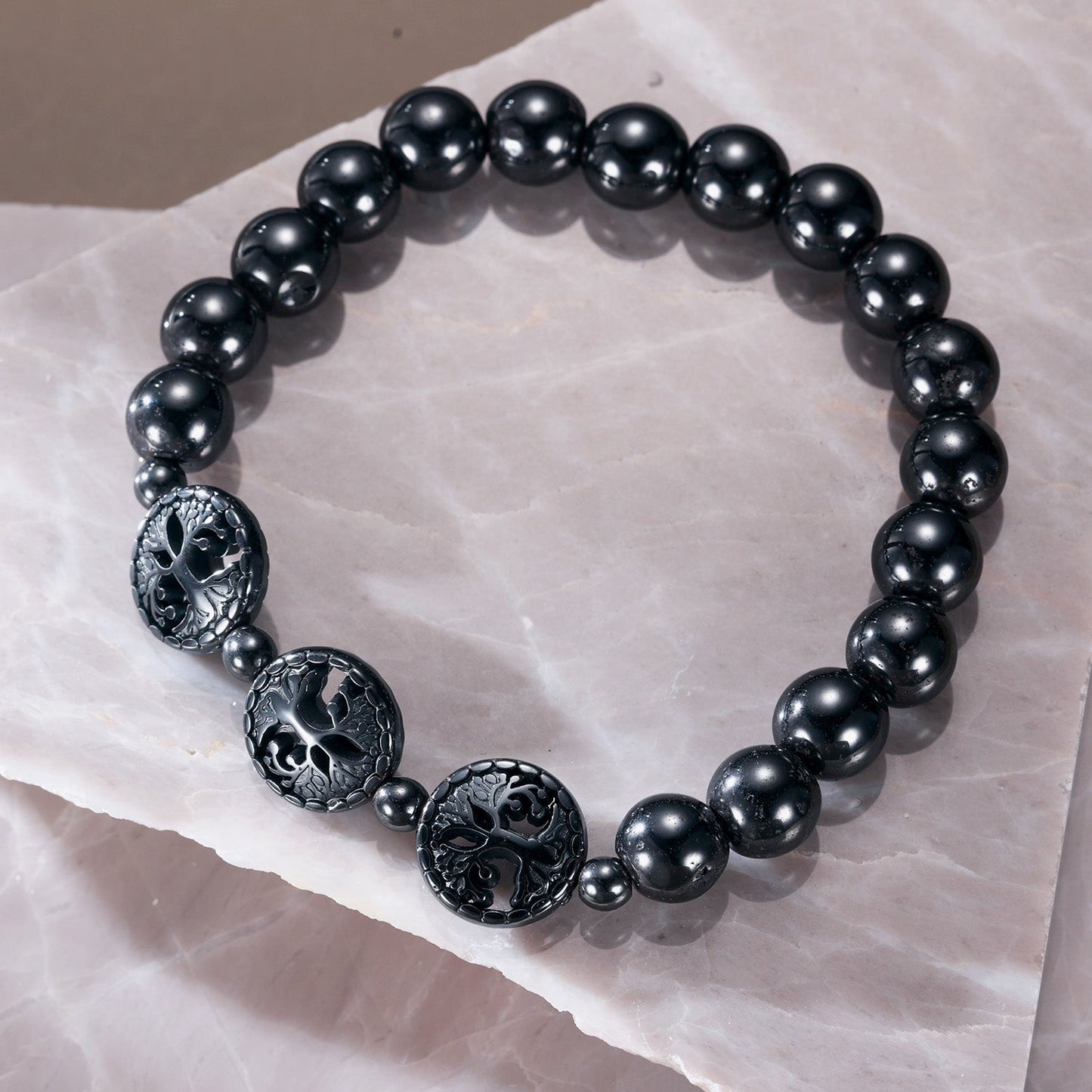 WELMAG Magnetic Hematite Bracelets for Lose Weight