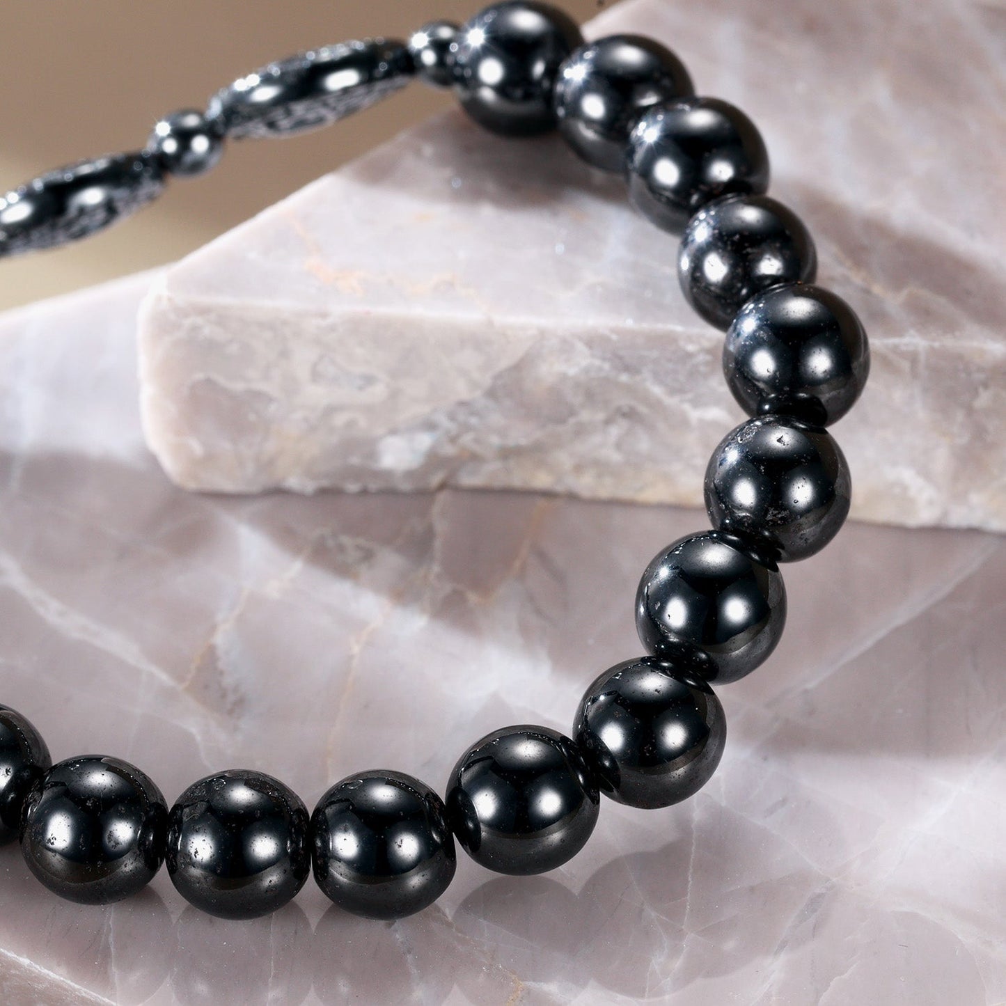 WELMAG Magnetic Hematite Bracelets for Lose Weight