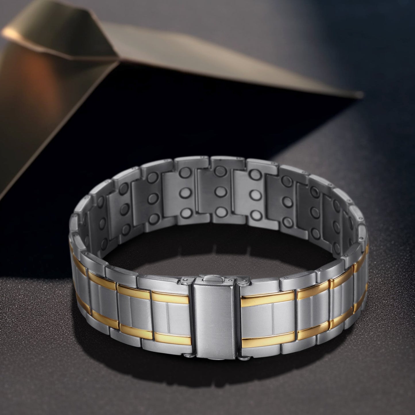 Powerful Strength Stainless Steel 3X Magnetic Bracelets for Men