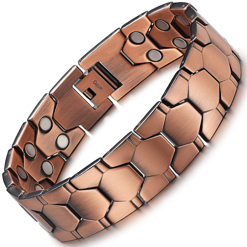 Copper High Guass Magnetic Therapy Bracelet for Relief , OCB-1831