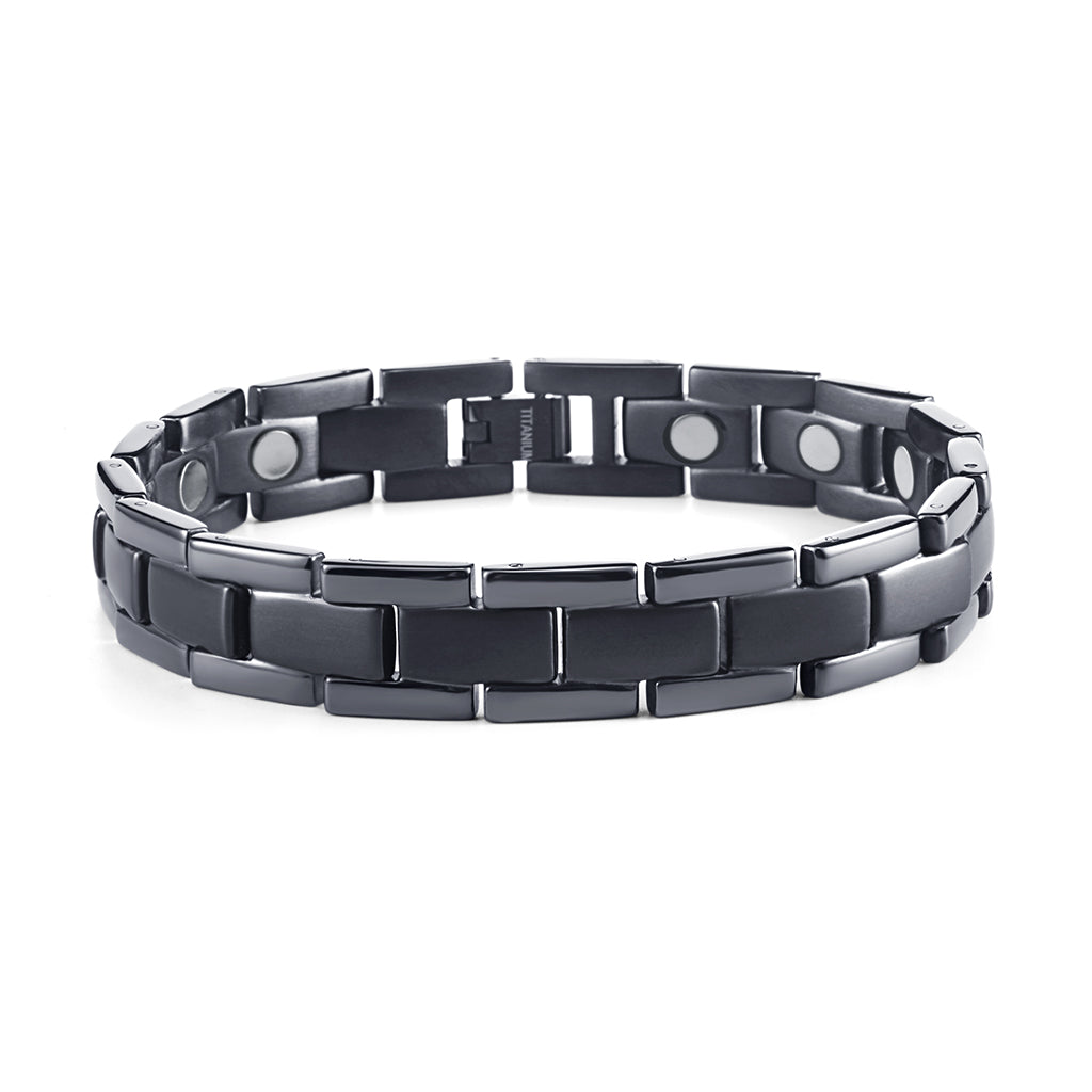 Pain Relief Bracelet ｜ Titanium Magnetic Therapy Bracelet ｜ Welmag Magnetic Bracelet