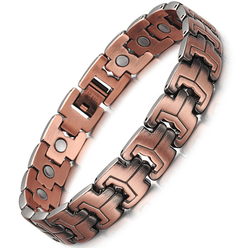 Copper Magnetic Therapy Bracelet for Wrist Pain , OCB-738