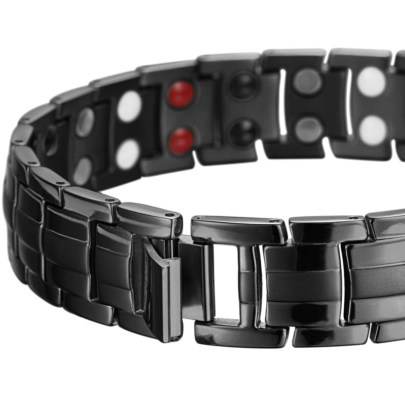 Powerful Stainless Steel Magnetic Bracelet for Benefits