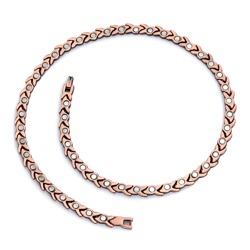 Powerful Copper Magnetic Therapy Necklace , OCN-1551