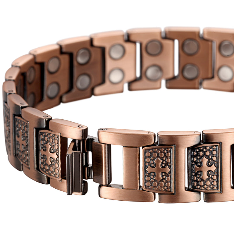 Pure Copper Magnetic Therapy Bracelet for Pain