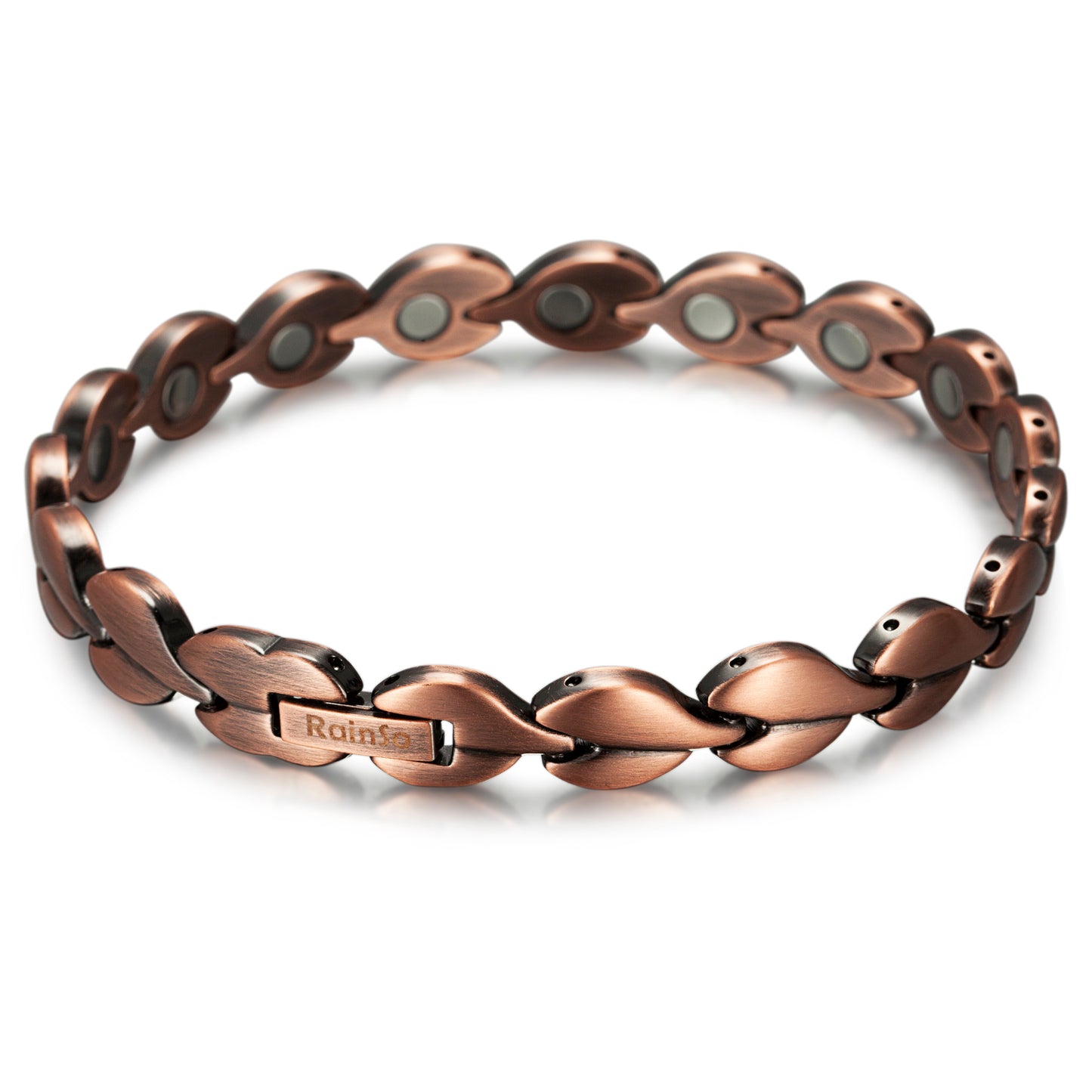 Copper Blossom Magnetic Bracelet