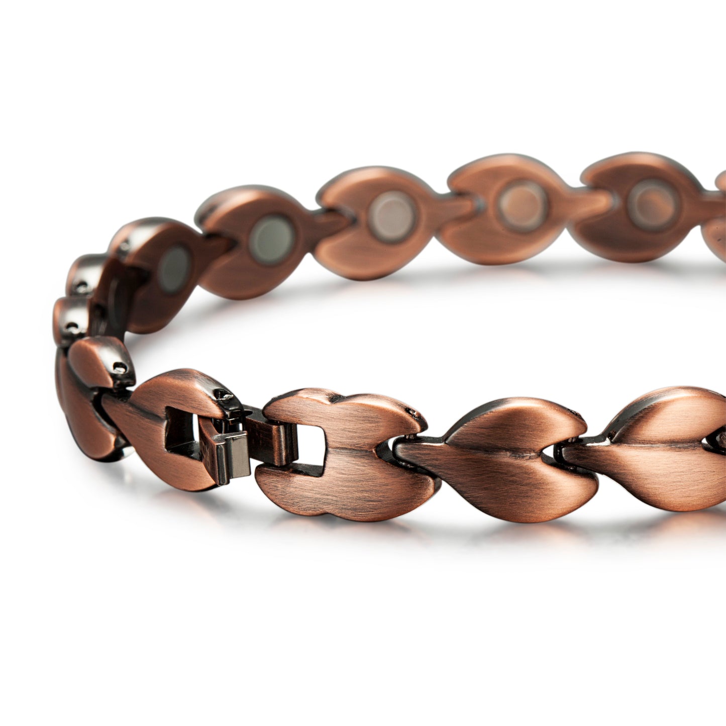 Copper Blossom Magnetic Bracelet