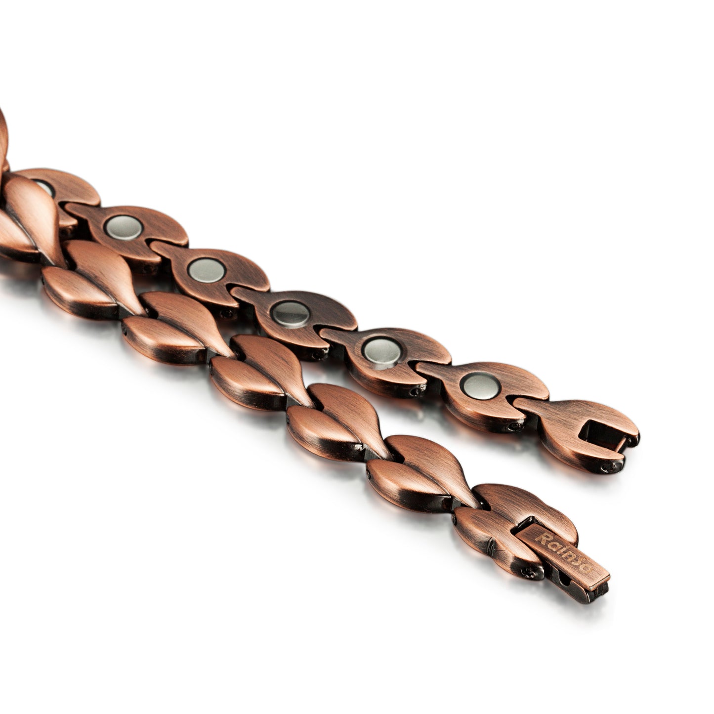 Copper Blossom Magnetic Bracelet