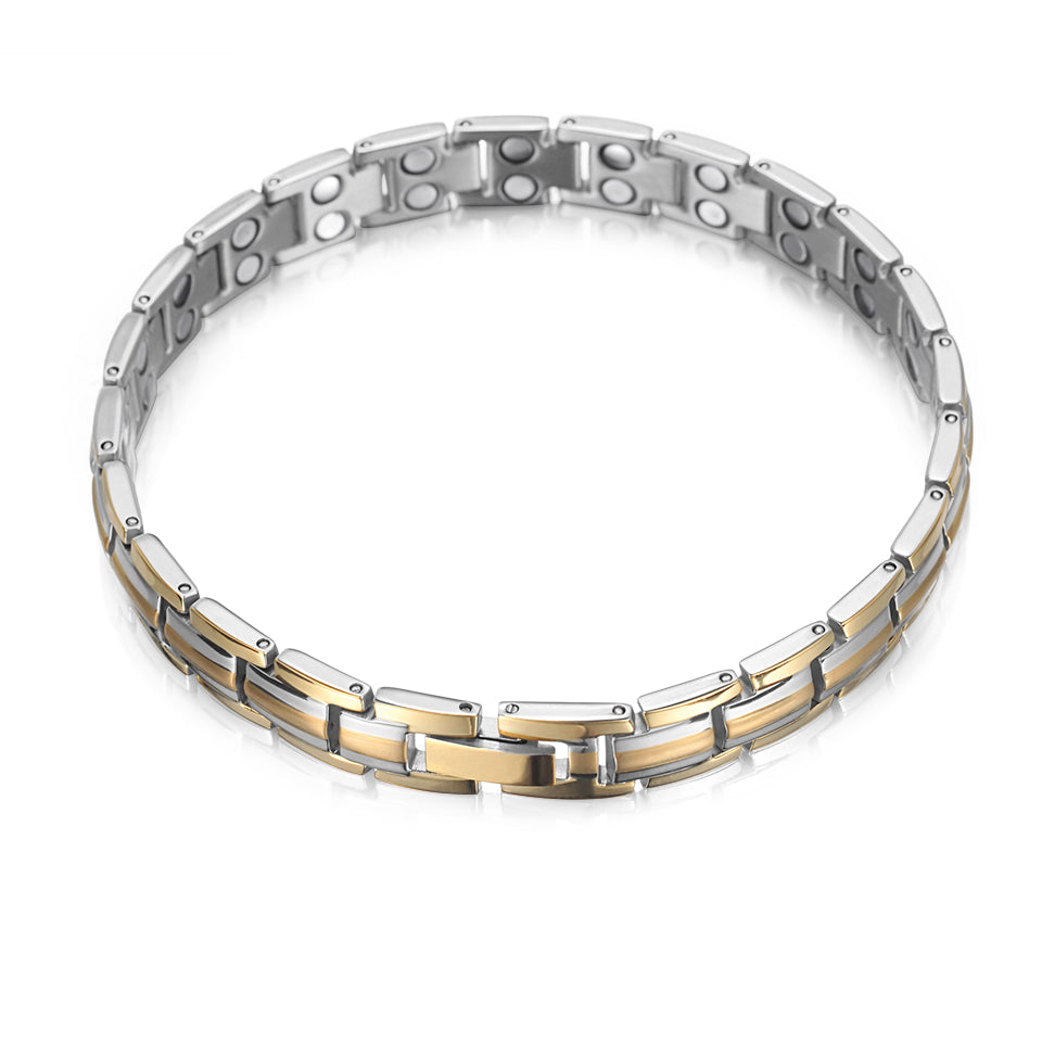 High Gauss Most Effective Powerful Women Titanium Magnetic Therapy Bracelet