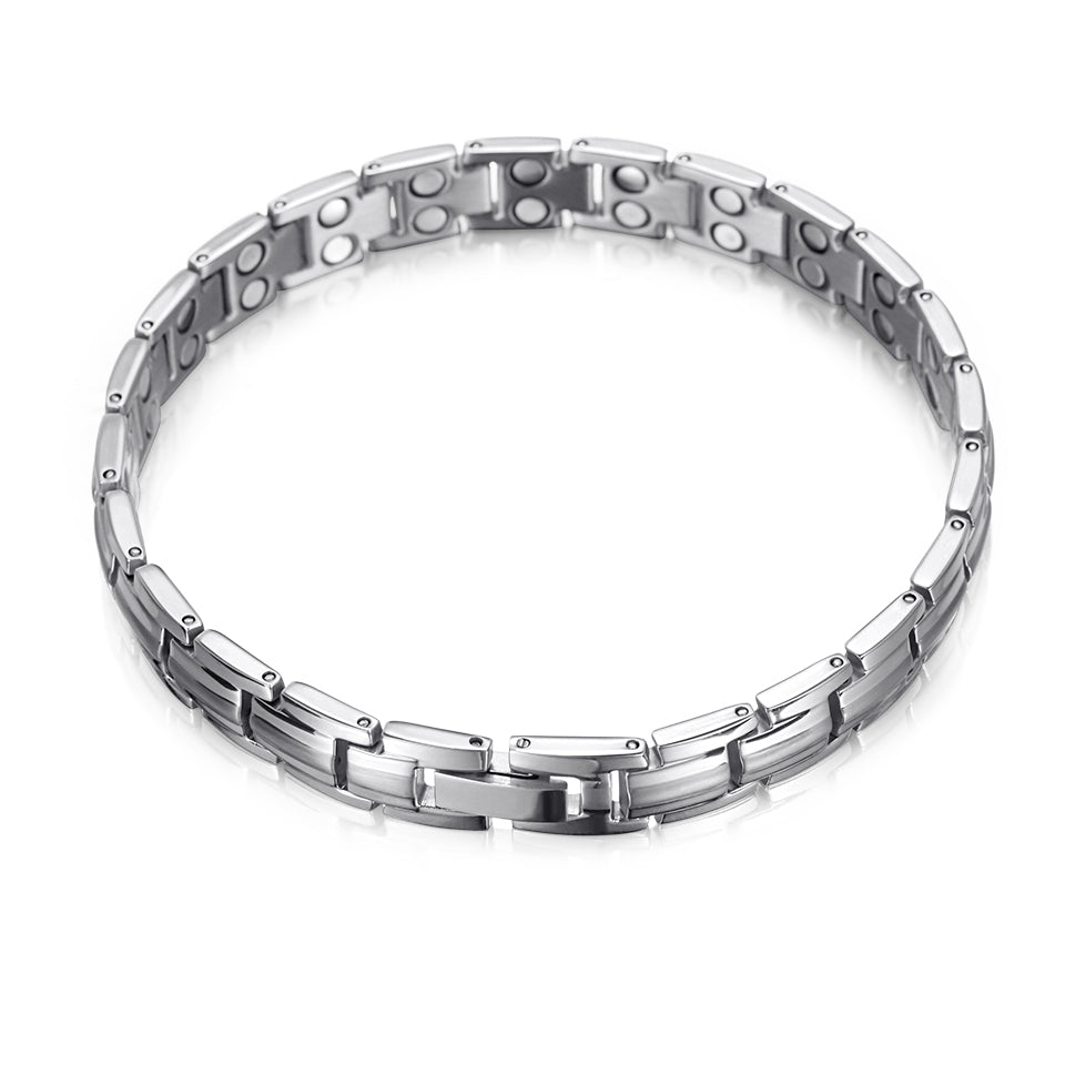 High Gauss Most Effective Powerful Women Titanium Magnetic Therapy Bracelets