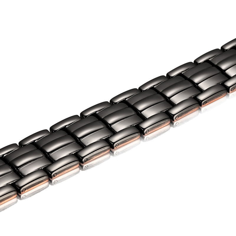 High Gauss Magnetic Copper Bracelet for Men , OCB-1537GUN