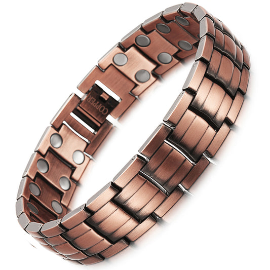 Serene Force Copper Magnetic Bracelet