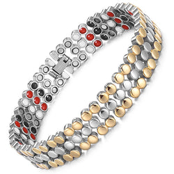 Powerful Most Effective Stainless Steel Magnetic Therapy Bracelets